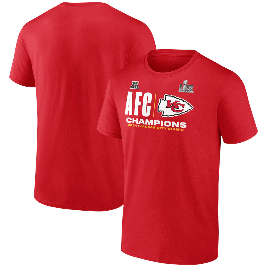 Men NFL Kansas City Chiefs redT shirts